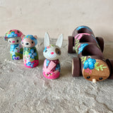 4: Forest Friends with Log Truck (Mushroom, Bunny, Bear)