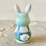 2.25” Bunny with 3 Babies (Sky+Steel Blue)