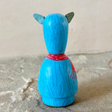 3”  Winter Friend: Blue Yeti with Bear Cub