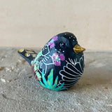 3.25” Ebony Wildflower Songbird #3 (Resin)