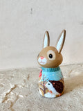 Set of 4: Winter Friends with Log Truck (Mushroom, Bunny, Mouse)