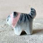 1.25” Kitten with Pink Bonnet