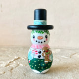 3” Snowman with Gingerbread