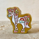 2.25” Engraved Hand-Painted Unicorn (no.4)