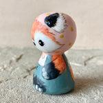 2” Fox (Blue/Pink)