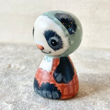 2” Panda (Terracotta/Blue)