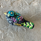 3.25” Ebony Wildflower Songbird #2 (Resin)