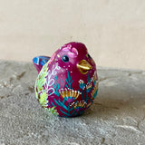 3.25” Cranberry Wildflower Songbird (Resin)