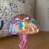 5.5” Giant Mushroom with Moths and Forest Friends