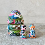 Set of 3: 2.5” Beehive Box with Friends #1 (Small)