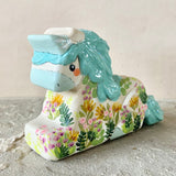 5.5” Secret Garden Unicorn (Turquoise)