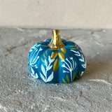 1.5” Turquoise Harvest Pumpkin (Resin)