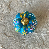 1.5” Turquoise Harvest Pumpkin (Resin)