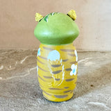 3” Cat with Kitten and Mouse (Orange)