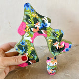 Set of 2: 2.5” Fox with 5.5” Fir Tree