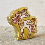 2.25” Engraved Hand-Painted Unicorn (no.2)