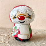 3.5” *PERSONALIZABLE* Santa with Rudolph