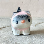 1.25” Kitten with Pink Bonnet