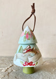 *Personalizable*4” Tree Ornament: Leaping Rabbit
