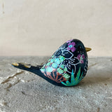 3.25” Ebony Wildflower Songbird #3 (Resin)