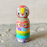 2.75” Lion with Cubs (Rainbow)