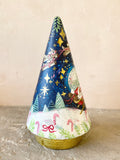 7” Night Before Christmas Cone Tree