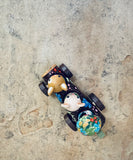 Set of 4: Winter Friends with Log Truck (Mushroom, Bunny, Mouse)