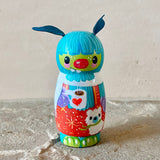 3”  Winter Friend: Blue Yeti with Polar Bear Cub