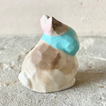 1.25” Bunny with Turquoise Bonnet