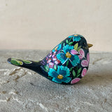 3.25” Ebony Wildflower Songbird #2 (Resin)