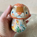 3.75” Lion with Baby