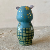 3” Bat Doll: Slate Blue