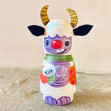 3”  Winter Friend: Purple Yeti #1