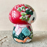 3.5” Snowman with Cardinals