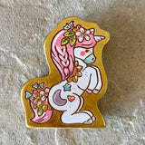 2.25” Engraved Hand-Painted Unicorn (no.1)