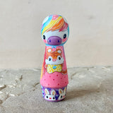 3” Unicorn with Tiger Cub