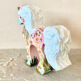 6” Secret Garden Unicorn (White + Pink)