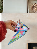 Set of 2: 3” Rabbit Rider with 8” Bird (Sky)