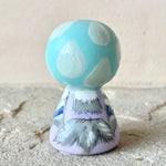 2” Mallard Duck with Baby (Lavender and Rain)