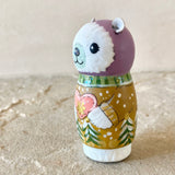 3” Polar Bear Doll