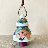 4” Tree Ornament: Sleeping Fox