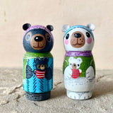 3”  Winter Friend: Black Bear