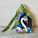 3” Onyx Garden Ornament (Swan)