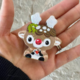 2.5”  Reindeer with Cocoa