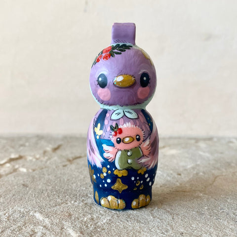 3” Lavender Songbird Doll