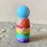 2.75” Lion with Cubs (Rainbow)