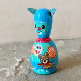 3”  Winter Friend: Blue Yeti with Bear Cub