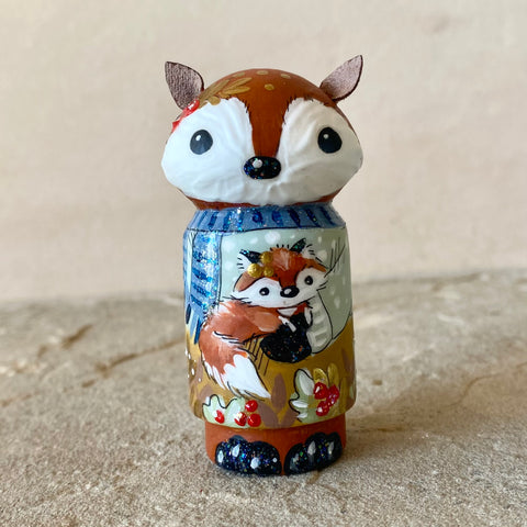 3” Fox Doll