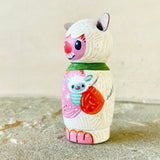 3”  Winter Friend: Pink Yeti #1
