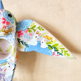 Set of 2: 3” Rabbit Rider with 8” Bird (Fox + Bunny)